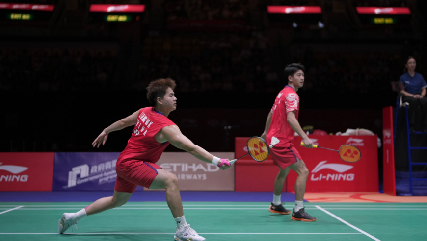 局末17-19落后 梁王组合翻盘李芳至/李芳任回放 玩的就是心跳