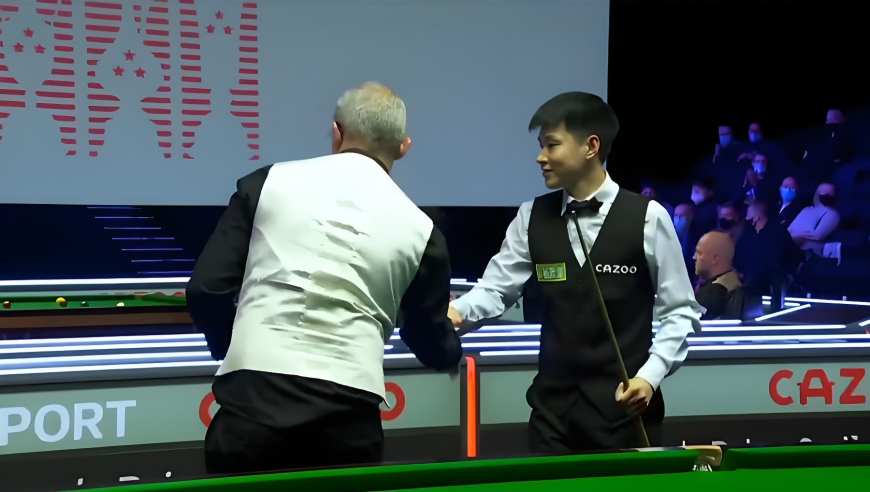 体坛名场面｜赵心童强势连环爆击，古尔德气的直接将绿球打飞