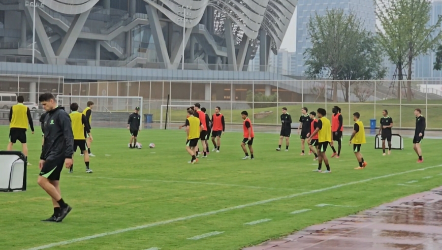 前方直击 | 独家实拍澳大利亚U22训练，认真备战U23亚预赛
