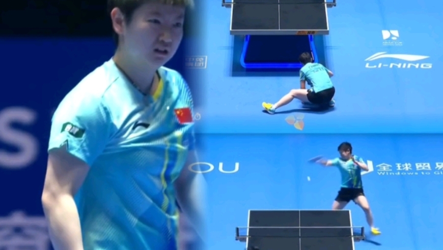 孙颖莎亚洲杯首秀开门红：正手强势反手调整快，丢分后自责表情太生动