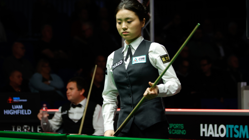 白雨露霸气长台疯狂冲击147 上演细腻围球 太精彩