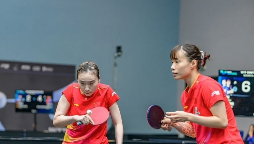WTT常规赛：国乒女双独苗冲冠！头号种子被淘汰，年轻组合晋级决赛