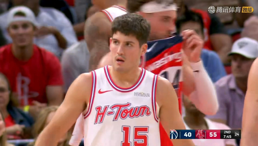 离谱攻防！奇才遭火箭连续反击 谢泼德都能突破打成2+1