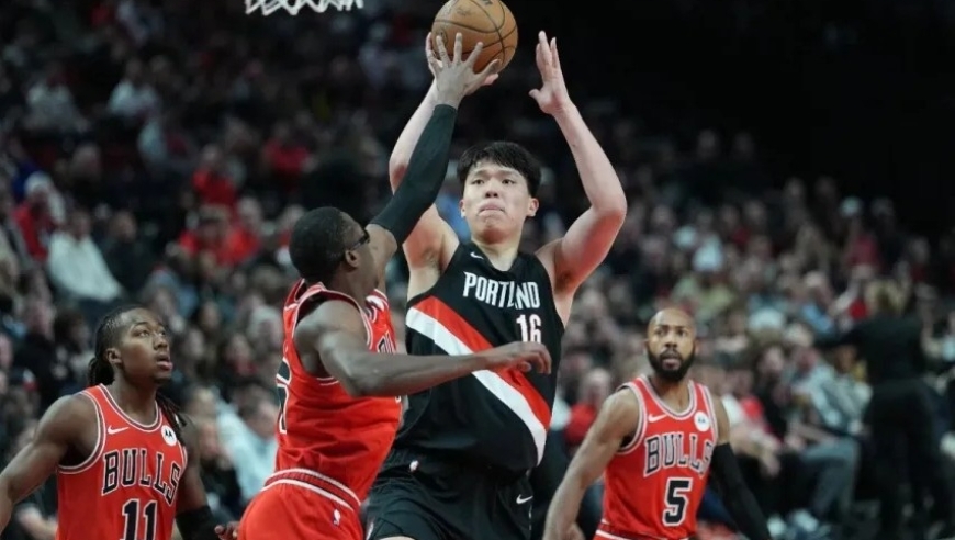 NBA常规赛:开拓者121-122惨遭绝杀，杨瀚森2+2+1，表现不佳！