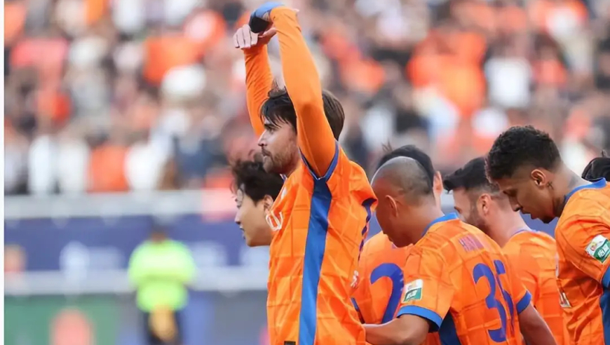 泰山队最后一轮争胜欲望强烈，取胜就将创造这项纪录，奠定中超第一豪门