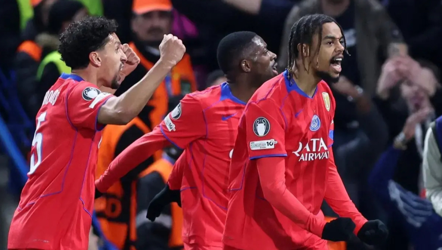 欧冠：双杀！巴黎3-0切尔西总分8-2晋级 马尤卢、巴尔科拉破门