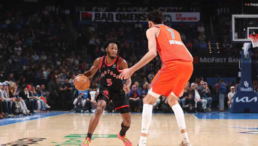 大冷！雷霆惜败猛龙无缘追平宇宙勇73胜纪录 亚历山大24+6