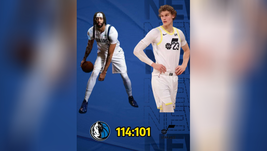 弗拉格打一号位状态低迷，浓眉打出季前赛最强一战！NBA季前赛，独行侠VS爵士！