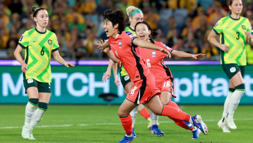 刺激！女足亚洲杯98分钟读秒绝平，还原澳大利亚3-3韩国全过程