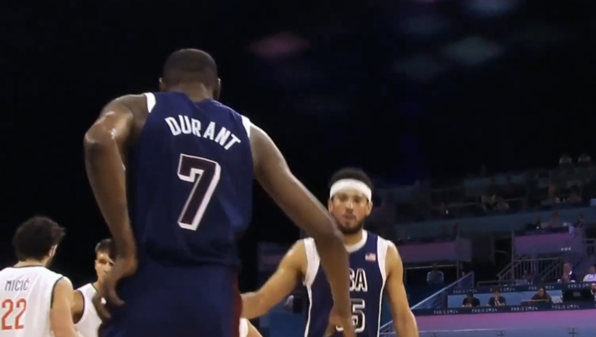 体坛记忆｜美国男篮复仇之战，詹杜库齐聚，谁才是国际比赛最大杀器