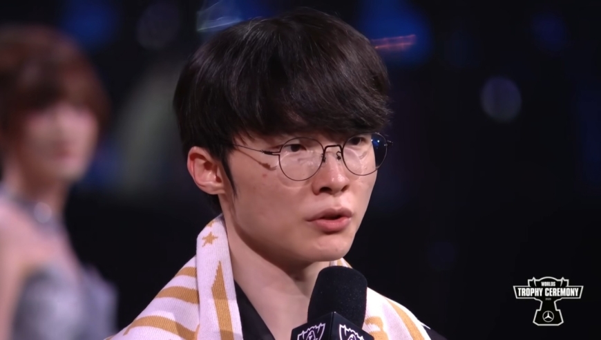 Faker夺冠采访火了！认可Uzi实力，为LPL历史最佳，GUMA表明身份