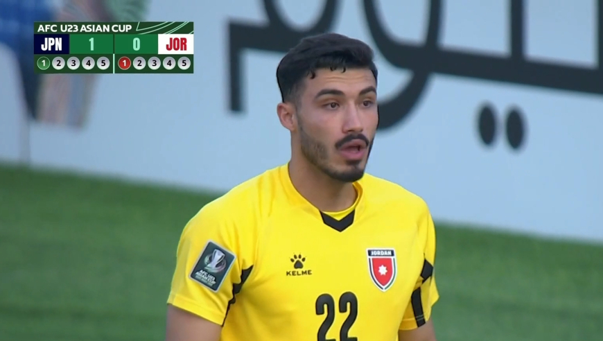 神剧本！约旦门将扑出日本点球提前庆祝 但皮球反弹入网门将看呆了