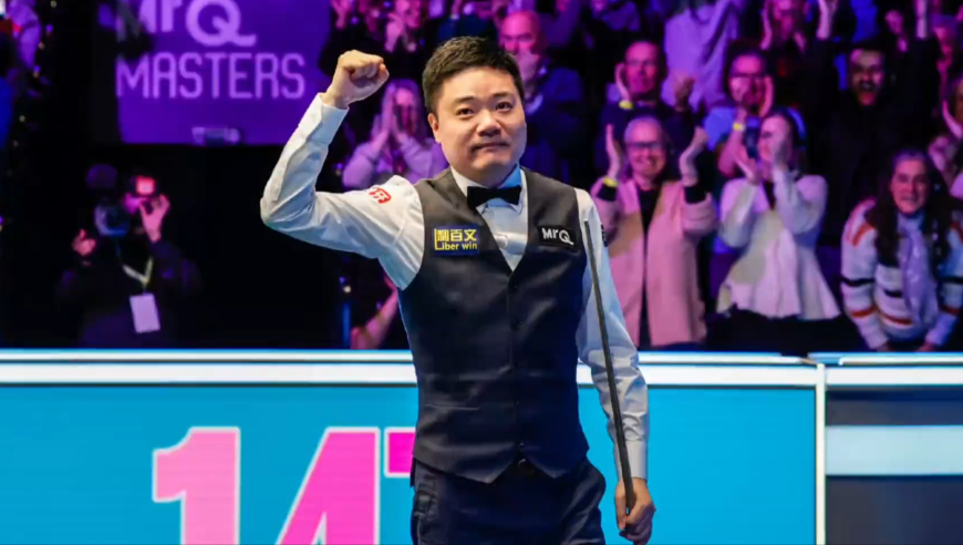 丁俊晖国锦赛状态火热！控球堪比教科书，6比1晋级32强