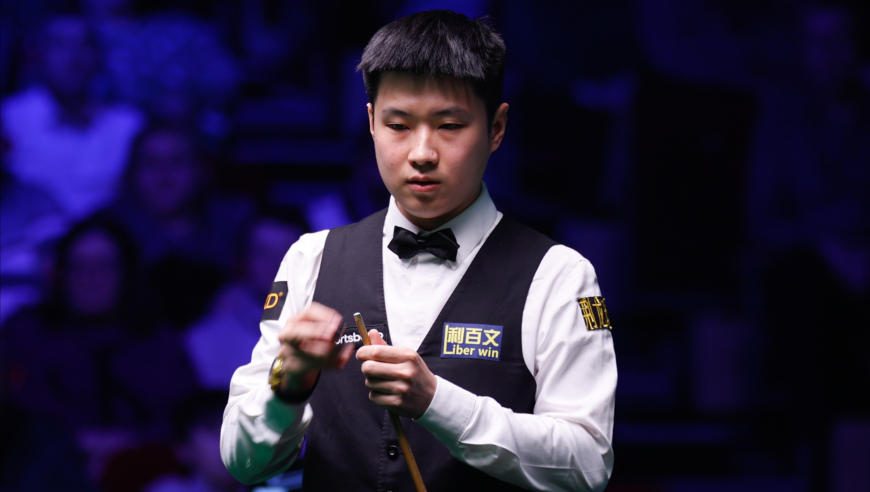 球员锦标赛决赛 赵心童火力全开 疯狂冲击147