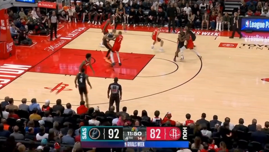 火箭末节连续追分 谢泼德成替补奇兵 