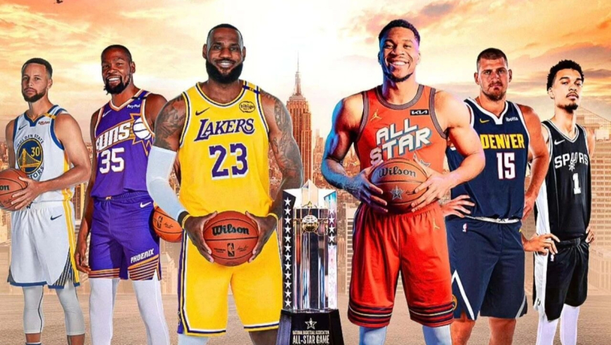 NBA全明星改制！约基奇联手文班亚马！世界队吊打美国队