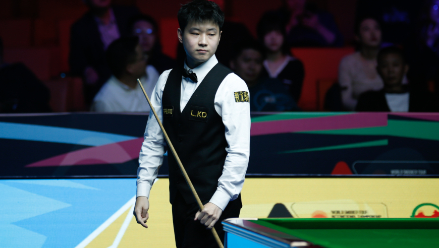 赵心童霸气长台 上演顶级围球清台轰破百