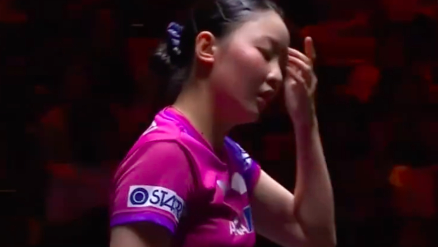 张本美和快哭了！29分钟0-4被王曼昱打爆：生涯7次交锋全败 崩溃吐槽