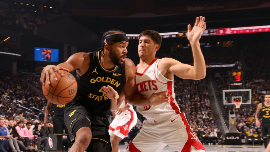 【集锦】火箭104-100勇士 谢泼德31+9火箭客场逆转勇士