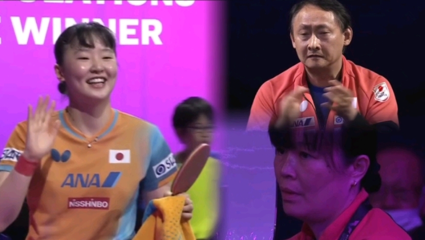 张本美和申裕斌神仙打架！决胜局打出小高潮心态稳了，父亲指导母亲观战