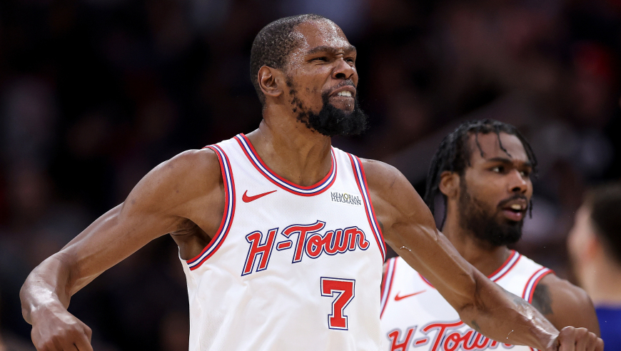 火箭苦吞16分逆转！杜兰特24+6有力无处使 伤病摧毁乌度卡脆弱体系