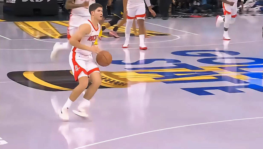 兑现天赋了！谢泼德突破跳投+抢断库里命中反击三分助火箭起势