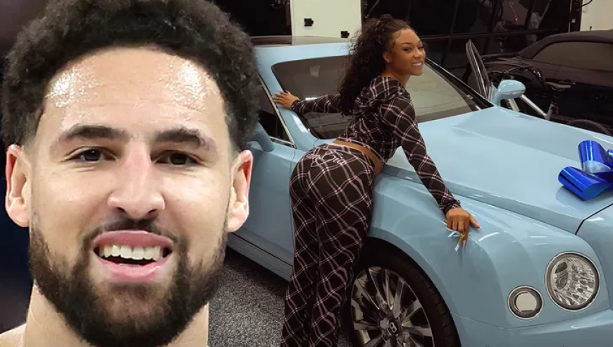 继续秀恩爱！克莱为女友梅根准备生日旅行 还送了一辆蓝色宾利