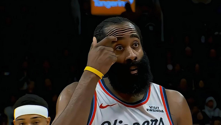 快船猛龙加时赛全过程：哈登四罚全中+两次关键中投锁定胜局