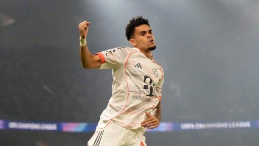 迪亚斯双响创纪录+染红离场，拜仁2-1大巴黎，打破魔咒豪取16连胜