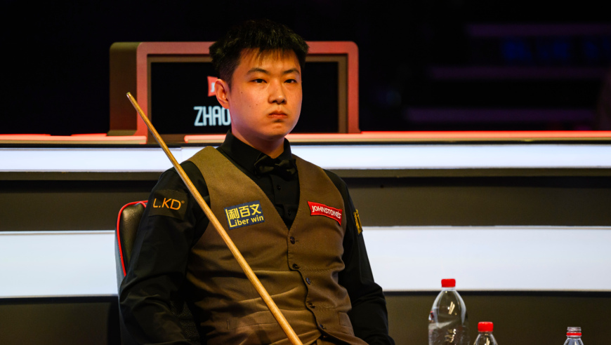 加里再现离谱操作 赵心童细腻围球强势晋级8强