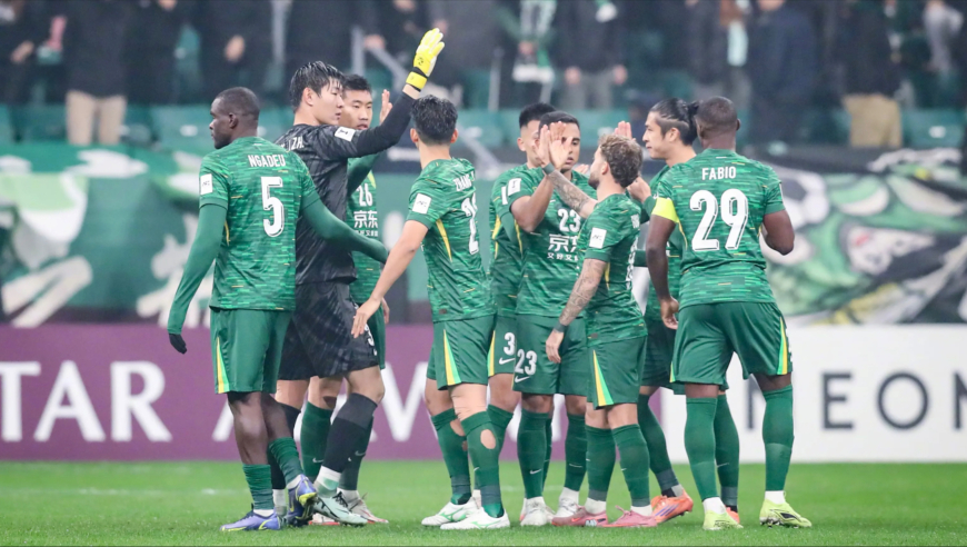 亚冠二级：国安3-0大埔斩获首胜 赛尔吉尼奥梅开二度 张玉宁破门