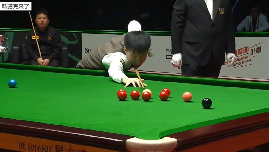 赵心童火力全开，顶级围球轰出单杆130，这状态谁能拦得住