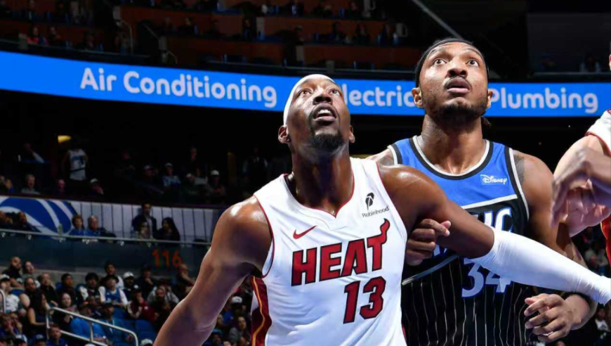 Top时刻 | 热火魔术五佳球：阿德巴约反身暴扣 希罗惨遭血帽