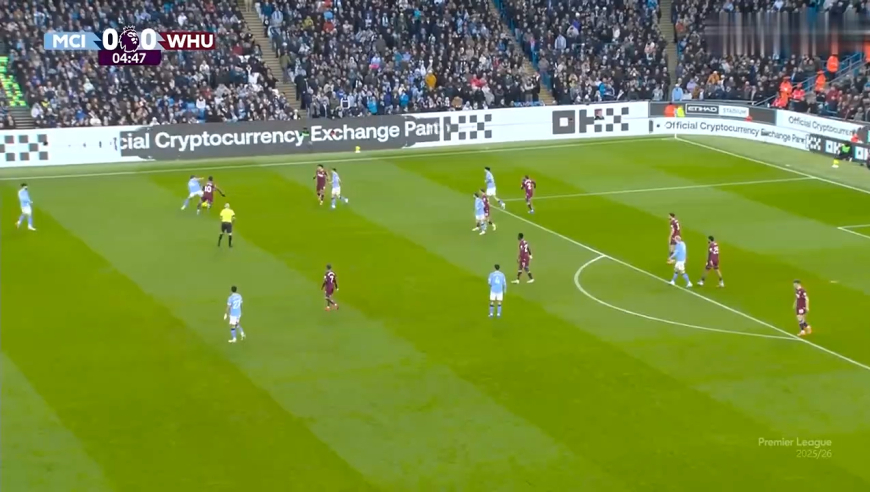 太强了！慢镜还原哈兰德疯狂个人表演独造3球，曼城3-0西汉姆联