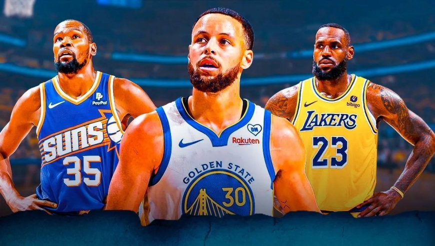 詹姆斯跌至第8！ESPN公布新赛季10大巨星：库里7杜兰特9东契奇第3