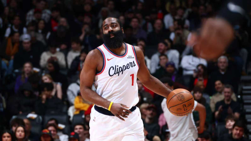 快船猛龙最后时刻：哈登关键8分 错失绝杀太遗憾