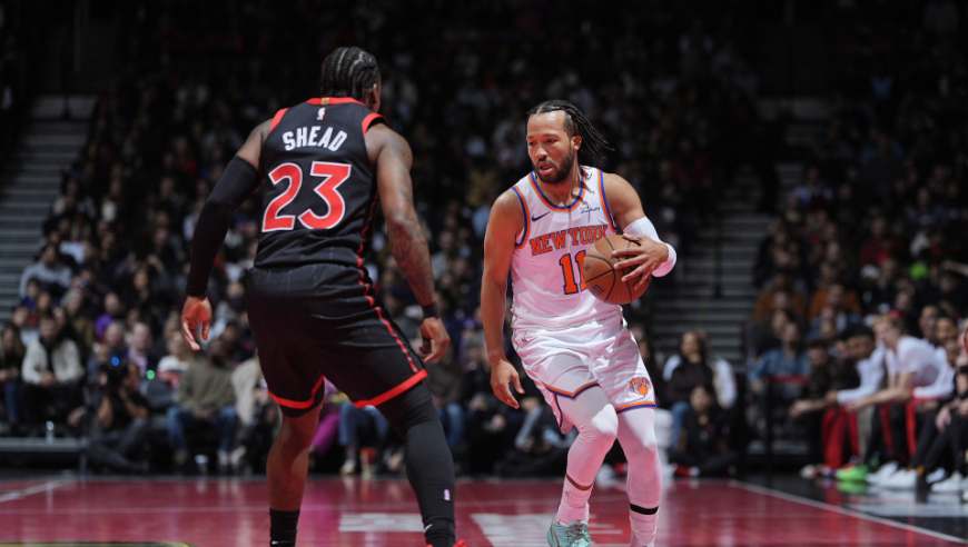 NBA杯：尼克斯淘汰猛龙与魔术会师东决 布伦森35分莺歌31+6+6