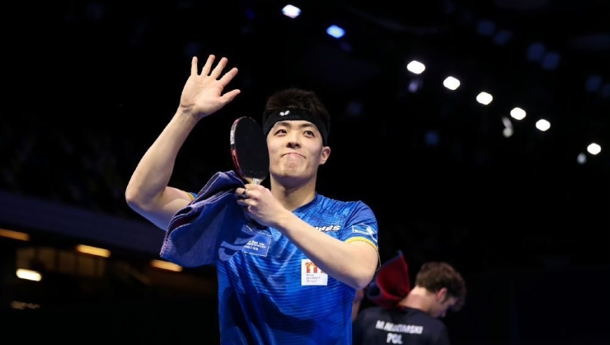 WTT冠军赛：首个男单前十被淘汰！16强决出八席，国乒四人一轮游