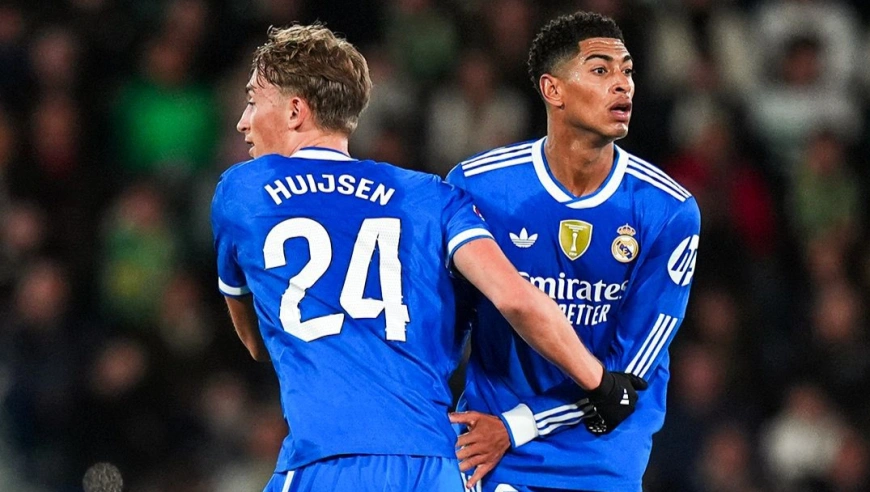 皇马2-2埃尔切集锦：贝林厄姆传射姆巴佩助攻 皇马连续3场不胜