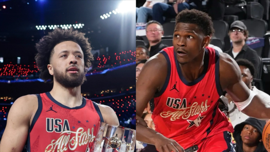 坎宁安&爱德华兹:全能控卫+爆破得分手！美国未来后场组合 | 议起复盘