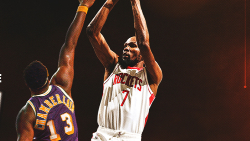 31422分！杜兰特生涯总分超张伯伦升历史第7 下一个目标诺天王