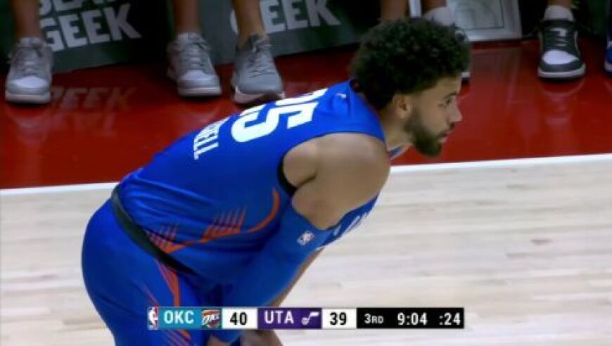 【回放】NBA夏季联赛：雷霆vs爵士第3节中文解说回放