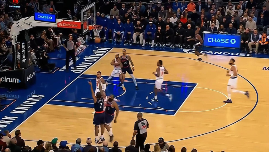 完全体快船的实力！哈登连送助攻+祖巴茨统治内线打出7-0开局