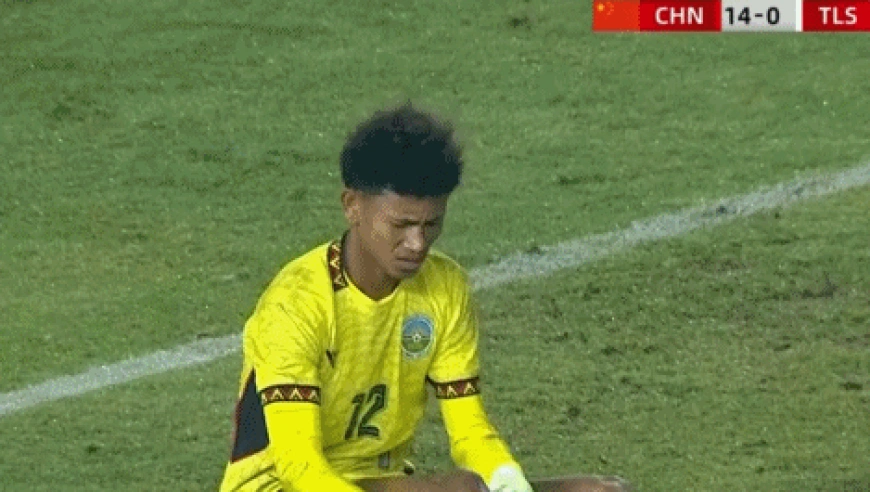 赢球也赢尊重！国少队14球大胜东帝汶：赛后1幕令人动容！