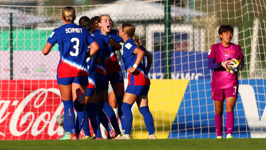 崩盘被逆转！U17世界杯：中国女足2-5美国吞首败 2将世界波难救主