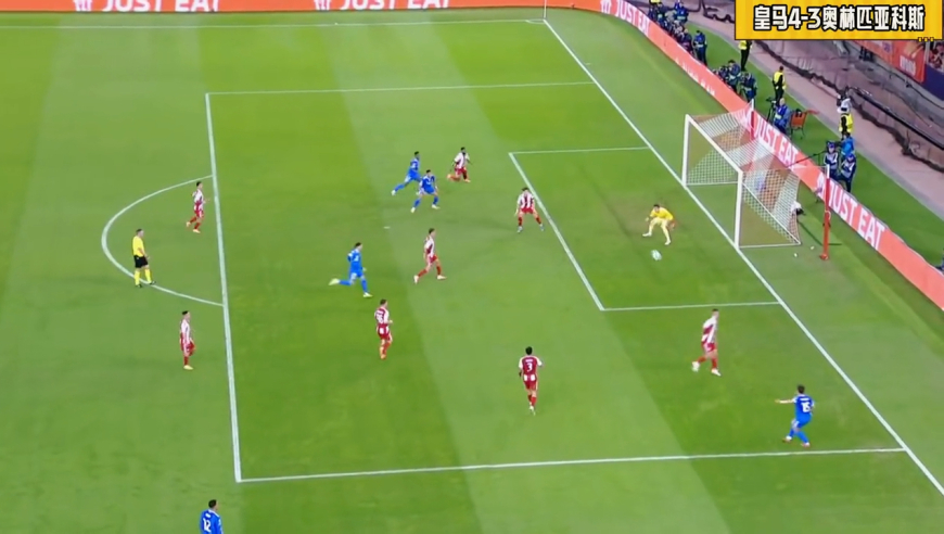 太猛！还原姆巴佩超车3人破门+逆天大四喜，皇马4-3奥林匹亚科斯