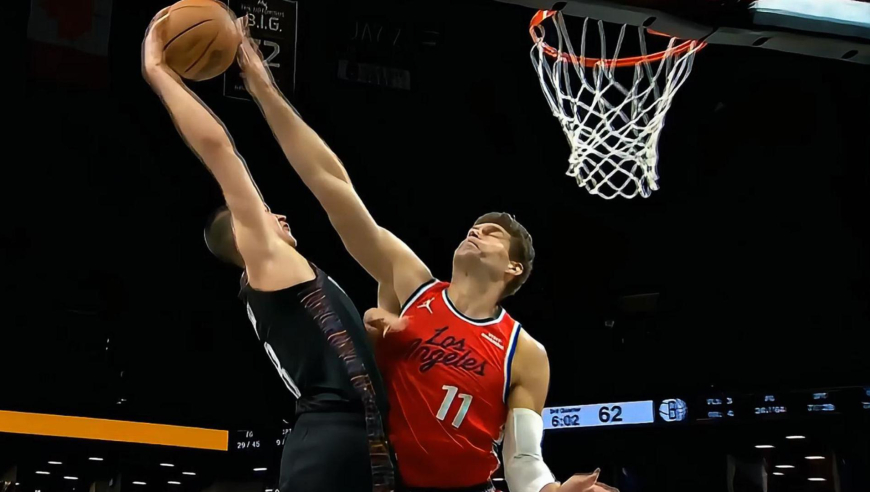 争议！快船大洛佩兹封盖被吹犯规 快船挑战失败大洛听的直摇头