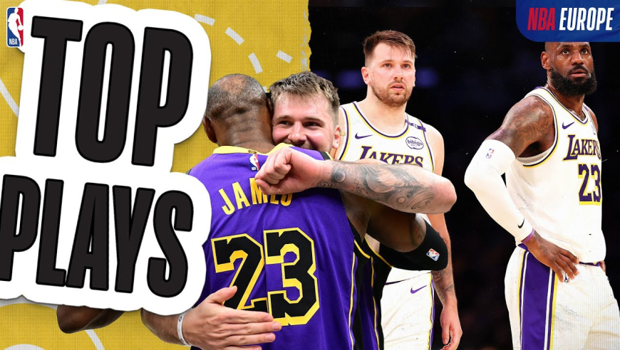 一口气看个爽！詹姆斯&times;东契奇满分连线 各种神仙互传全程高能！