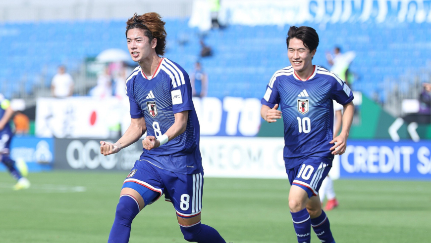 U23亚洲杯：日本5-0横扫叙利亚取得开门红 佐藤龙之介独造四球