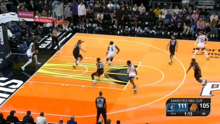 这是什么剧本！森林狼最后56秒领先8分却遭翻盘，爱德华兹彻底傻了